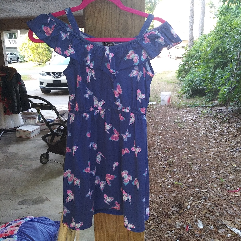 VIOLET DRESS SZ GIRLS 10/12